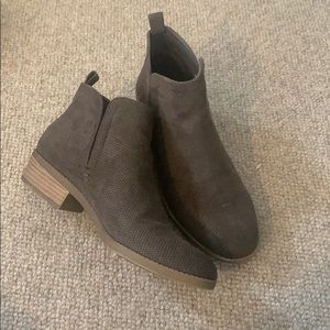 Brown booties